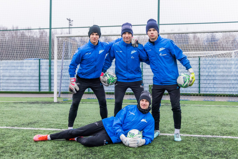 Тренировка юношеской команды U-17 «Зенита»-2009